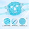 CONBELLA Cold Face Eye Masks Ice Face Mask Hot Cold Compress For Dark Circles Puffiness Migraines Headache Stress Rednes