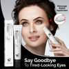 WBM Eye Cream with Metal Roller AntiAging Eye Treatment for Dark Circles Puffiness Wrinkles Hyaluronic Acid Retinol Niac
