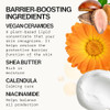 Pacifica Face Cream Vegan Ceramide Barrier Cream wNiacinamide Shea Butter Hydrating Daily Face Moisturizer Fragrance Fre