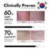 MIZON Under Eye Patches for Puffy Eyes Dark Circles 24K Gold Snail Mucin 60 Pcs AntiWrinkle Collagen Peptide Formula Moi