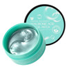 MIZON Triple Hyaluronic Acid Eye Gel Patches Hydrogel Eye Masks with Seaweed Extract for Deep Hydration Plumping Soothin