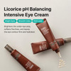 ACWELL Licorice pH Balancing Intensive AntiWrinkle Eye Cream 101 floz For Dark Circles and Puffiness with Peptides and L