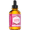Leven Rose Lifting Coffee Eye Cream with Caffeine 1 oz Natural Solution for Dark Circles and Puffiness Firming AntiAging