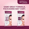 LIVAURA Retinol AntiAging Eye Gel Pads The Original Retinol Instant DePuff Treatment Soothing Vitamin A Eye Gel Pads Red