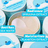 TONYMOLY Moisture Boost Cooling Hydrogel Eye Patches Hydrating Refreshing Under Eye Patches with Hyaluronic Acid Spiruli