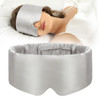 SECZIPE 100 Mulberry Silk Sleep Mask Eye Mask for Women Man with Adjustable Band for Side Sleeper Blackout Sleep Mask fo