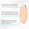 ClarityRx CResults Natural PlantBased Vitamin C Eye Cream for Dark Circles Eye Bags Puffiness Wrinkles 05 oz