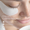 Project E Beauty 100pcs Disposable DIY NonWoven Eye Mask Paper DIY Cotton Eye Care Mask for Skincare Spa Salon Use Cosme