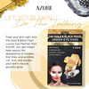 Azure Cosmetics 24K Gold Black Pearl Luxury Firming Under Eye Pads Moisturizing Restoring Eye Mask Patches Reduces Fine