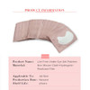 myaokueup 100 Pairs Set Under Eye Pads for Eyelash Extensions Lint Free Eye Gel Patches Premium Collagen Lash Pad Eye Ma