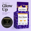 DERMORA Golden Glow Under Eye Patches Rejuvenating Treatment Dark Circles Puffy Eyes Refreshing Revitalizing Travel Wrin