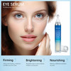 MIESCHER 5 Caffeine Eye Serum with 360 Massage Roller Serum for Dark Circles Relieve Puffiness Reduce Wrinkles and Fine