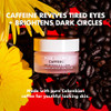 Pink Dolphin Caffeine Eye Cream AntiAging Eye Treatment for Dark Circles Puffiness Fine Lines Hydrating Formula with Caf