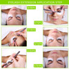 Qleng Eye Pads Lash Extensions Kit 110 Pairs Hydrogel Patch Gel Pad Beauty Makeup Tool for Under Eyes Eyelash Extension
