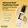 COSRX Snail Mucin Peptide Under Eye Cream 084 fl oz 737 Snail Mucin and Niacinamide Eye Care Eye Cream Anti Aging Dark C