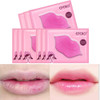 MEICOLY Moisturizing Lip Masks Crystal Collagen Eye Mask Gel AntiAging Eye Patches Dark Circle Remover 18 Packs with Box