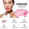 MEICOLY Moisturizing Lip Masks Crystal Collagen Eye Mask Gel AntiAging Eye Patches Dark Circle Remover 18 Packs with Box