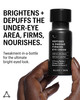 Allies of Skin Peptides Firming Eye Cream Under Eye Moisturizer for Dark Circles Puffiness Bakuchiol Ceramides and Vitam