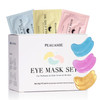 PEAUAMIE Under Eye Patches Gold and Hyaluronic Acid for puffy eyesRose Eye Masks for Dark Circles and Puffiness skin car