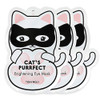TONYMOLY Cats Purrfect Eye Mask Hydrating Strengthening Under Eye Patches with Milk Protein Soothes Puffiness Dark Circl