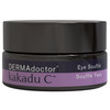 DERMAdoctor Vitamin C Eye Cream with Vitamin E Caffeine Under Eye Cream for Dark Circles Puffiness Bags Eye Fatigue Wrin