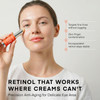 VELAMO ADVANCED Retinol Eye Stick Renewing Firming Under Eye Balm for Dark Circles Puffiness Fine Lines Wrinkles Travel