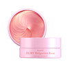 Koelf Ruby Bulgarian Rose Hydrogel Eye Patch 60ea 30pairs Soothing Hydrating Eye Mask with Rose Water Green Tea and Yuja
