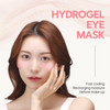 Koelf Ruby Bulgarian Rose Hydrogel Eye Patch 60ea 30pairs Soothing Hydrating Eye Mask with Rose Water Green Tea and Yuja