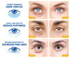 Stylia Under Eye Patches for Puffy Eyes and Dark Circles 20 Pairs 24k Gold Under Eye Mask with Vitamin C Hyaluronic Acid