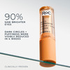 RoC Multi Correxion Revive Glow Eye Balm with Vitamin C 014 oz Retinol Eye Cream Packette