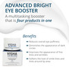 Visha Skincare Advanced Bright Eye Booster Under Eye Cream for Dark Circles and Puffiness Anti Wrinkle Eye Cream 05oz