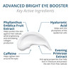 Visha Skincare Advanced Bright Eye Booster Under Eye Cream for Dark Circles and Puffiness Anti Wrinkle Eye Cream 05oz