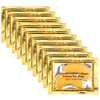 Adofect 30 Pairs Under Eye Patches Reduce Eye Bags 24K Gold Eye Mask Collagen Under Eye Gel Pads for Puffiness and Dark