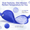 NEWGO Cooling Eye Mask for Puffy Eyes Cold Eye Mask Eye Ice Pack for After Eyes Surgery Tension Stress Relief Itchy Eyes