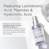 Glytone AgeDefying PHA Renewing Eye Cream for Wrinkles Anti aging Under Eye Cream with Hyaluronic Acid Peptides Targets