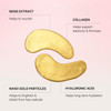 MZ SKIN Hydrating Brightening Gold Eye Mask Pack of 5 CollagenInfused Hydrogel Treatment for Puffiness Dark Circles and