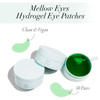 PUR MINERALS Hydrogel Rejuvenating Under Eye Patches Mellow Eyes Hydrates Plumps Brightens Under Eye Hemp Seed Oil Green