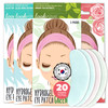 Under Eye Patches for Dark Circles and Puffiness 20 Pairs Korean Skin Care Caffeine Collagen Eye Patches for Puffy Eyes
