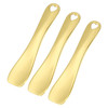 VOCOSTE 3 Pcs Makeup Spatula Mini Spoon Eye Cream Massage Sticks Beauty Scoop for Facial Cosmetic Face Cream Zinc Alloy