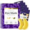DERMORA Golden Glow Under Eye Patches 30 Pairs Eye Gels Rejuvenating Treatment for Dark Circles Puffy Eyes Refreshing Re