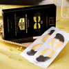ICANdOIT 24K Gold Eye Mask For Dark CirclesPuffinessAntiAgingAntiWrinkle With Hyaluronic Acid and CollagenEye Zone Care