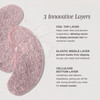 Wander Beauty Baggage Claim Rose Gold Foil Under Eye Patches For Dark Circles and Puffiness Under Eye Mask Depuffs Firms