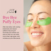 100 PURE Bright Eyes Masks Under Eye Skincare Wrinkle Smoothing Replenishment Diminish Dark Circles Puffiness Hydrating