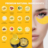 Qyiywim Under Eye Patches 70PCS 24K Gold Eye Patches for Puffy Eyes Treatment Under Eye Masks for Dark Circles and Puffi