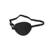 DNHCLL Adults And Kids Black Adjustable Soft and Comfortable Sponge Eye Patch Strabismus Eye Mask With Buckle For Recove