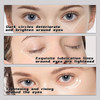 Adofect 30 Pairs Black Collagen Under Eye Mask AntiAging Hyaluronic Acid Eye Patches for Moisturizing Reducing Dark Circ