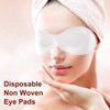 PAGOW 200 Sheets Disposable Non Woven Eye Care Cotton Paper Facial Eye Pads Spa DIY Clear Eye Mask Paper Beauty Sheets f