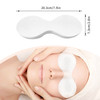 MoyRetty 300 Sheets Disposable Eye MaskNon Woven Eye Care Cotton Facial Eye Covers Skincare Spa Paper Cosmetic Facial Pa