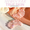 Skin Mantra Moon Shape Crystal Clear Quartz Eye Mask AntiAging Hot or Cold Using Stone Eye Mask 100 Natural Beauty Eye M