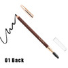1pcs Eyebrow Pencil Longlasting Waterproof Durable Liner Eyebrow 5 Colors to Choose 1 Black
